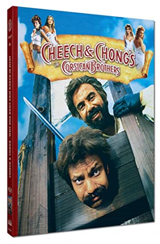 Mediabook - Cheech & Chong - Weit und breit kein Rauch in Sicht ( Cheech & Chong's The Corsican Brothers ) - Cover D limited 111er Blu-Ray + DVD Edition von DE-JC