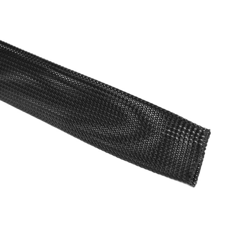 Meterware flexibler Geflechtschlauch 40-63mm Gewebeschlauch Schutzschlauch von Default