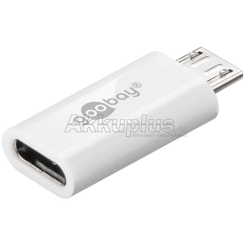 Micro-USB/USB-C™ USB OTG Hi-Speed Adapter für den Anschluss von Ladekabeln