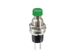 Miniatur-Drucktaster, Schließer, grün von EVE GmbH