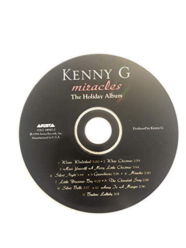 Miracles: The Holiday Album by Kenny G [Music CD]