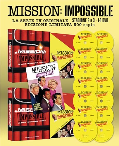 Mission: Impossible - Serie Tv - Stagione 02-03 (14 Dvd) (Limited Edition 500 Co von Pizulkao