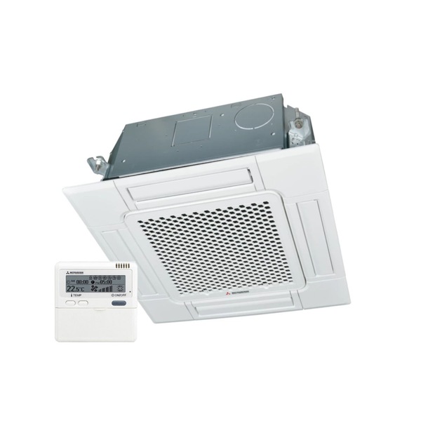 Mitsubishi Heavy Deckenkassette FDTC60VH 5,6|6,7kW Kühlen|Heizen | inkl. Standard-Wabenpaneel und Kabel-FB Mitsubishi Heavy Deckenkassette FDTC60VH 5,6|6,7kW Kühlen|Heizen | inkl. Standard-Wabenpaneel und Kabel-FB