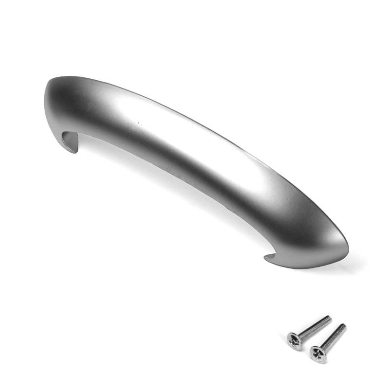 Möbelgriff Edelstahl 128 mm Schubladengriff Türgriff Küche Metall Silber von Default