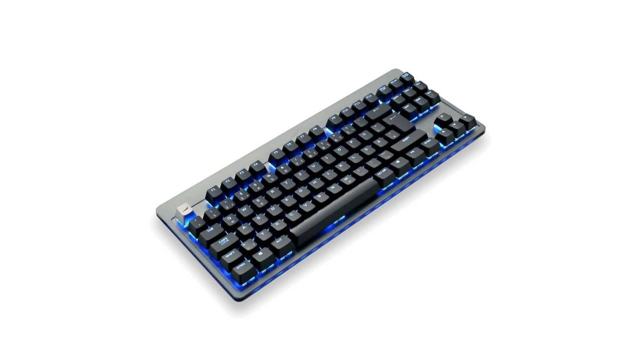 Mountain Everest Core Gunmetal Gray - RGB Gaming Tastatur mit CHERRY MX Red Switches
