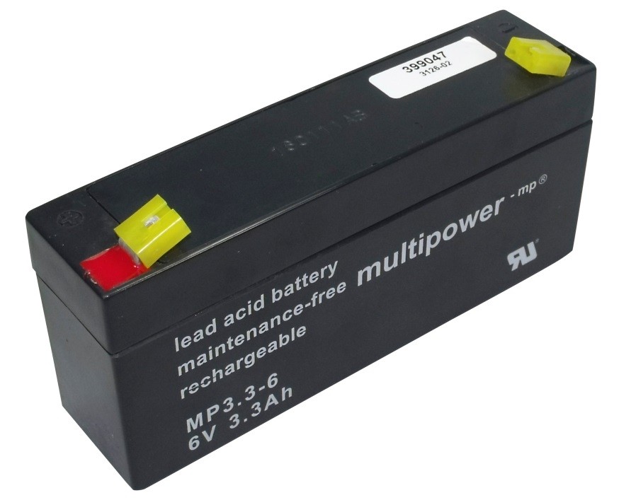 Multipower Blei Gel Akku MP3.3-6 Anschluss 4,8mm 6V 3,3Ah 3.3-6 bgl. Sealake ... Multipower Blei Gel Akku MP3.3-6 Anschluss 4,8mm 6V 3,3Ah 3.3-6 bgl. Sealake ...