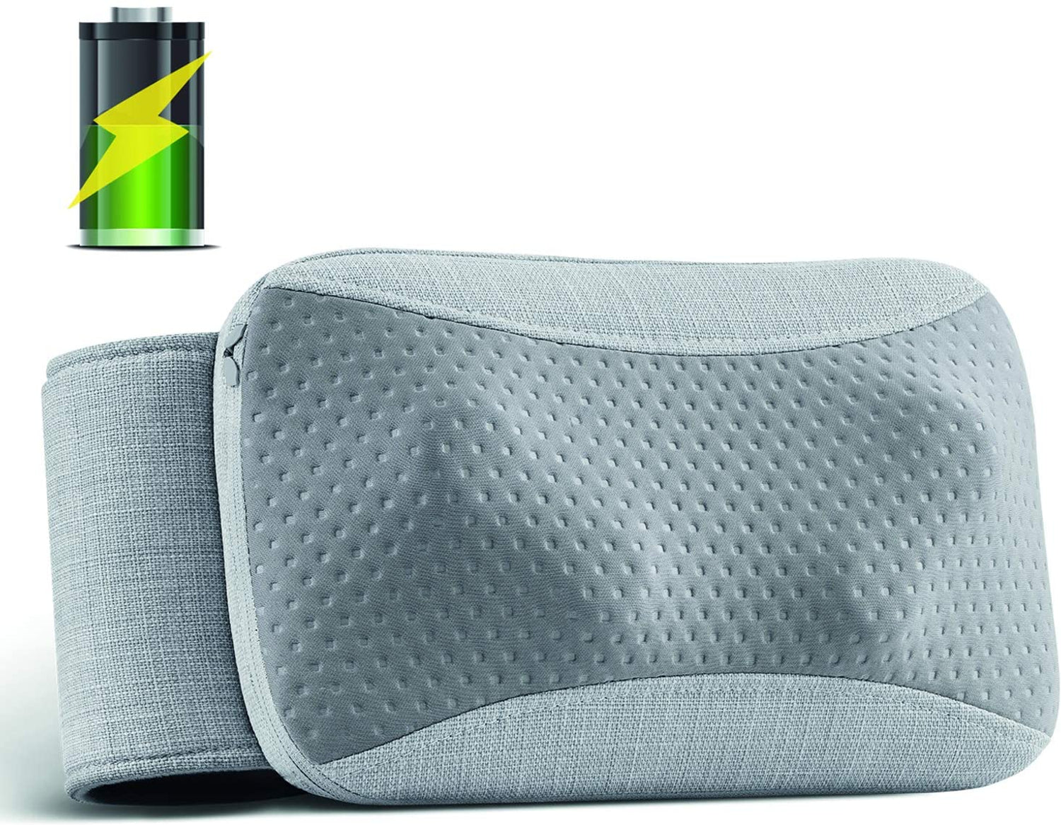 NAIPO OPILLOW™ MASSAGEKISSEN SHIATSU, MIT AKKU & WÄRMEFUNKTION
