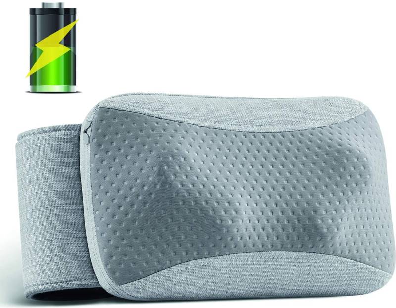 NAIPO OPILLOW™ MASSAGEKISSEN SHIATSU, MIT AKKU & WÄRMEFUNKTION