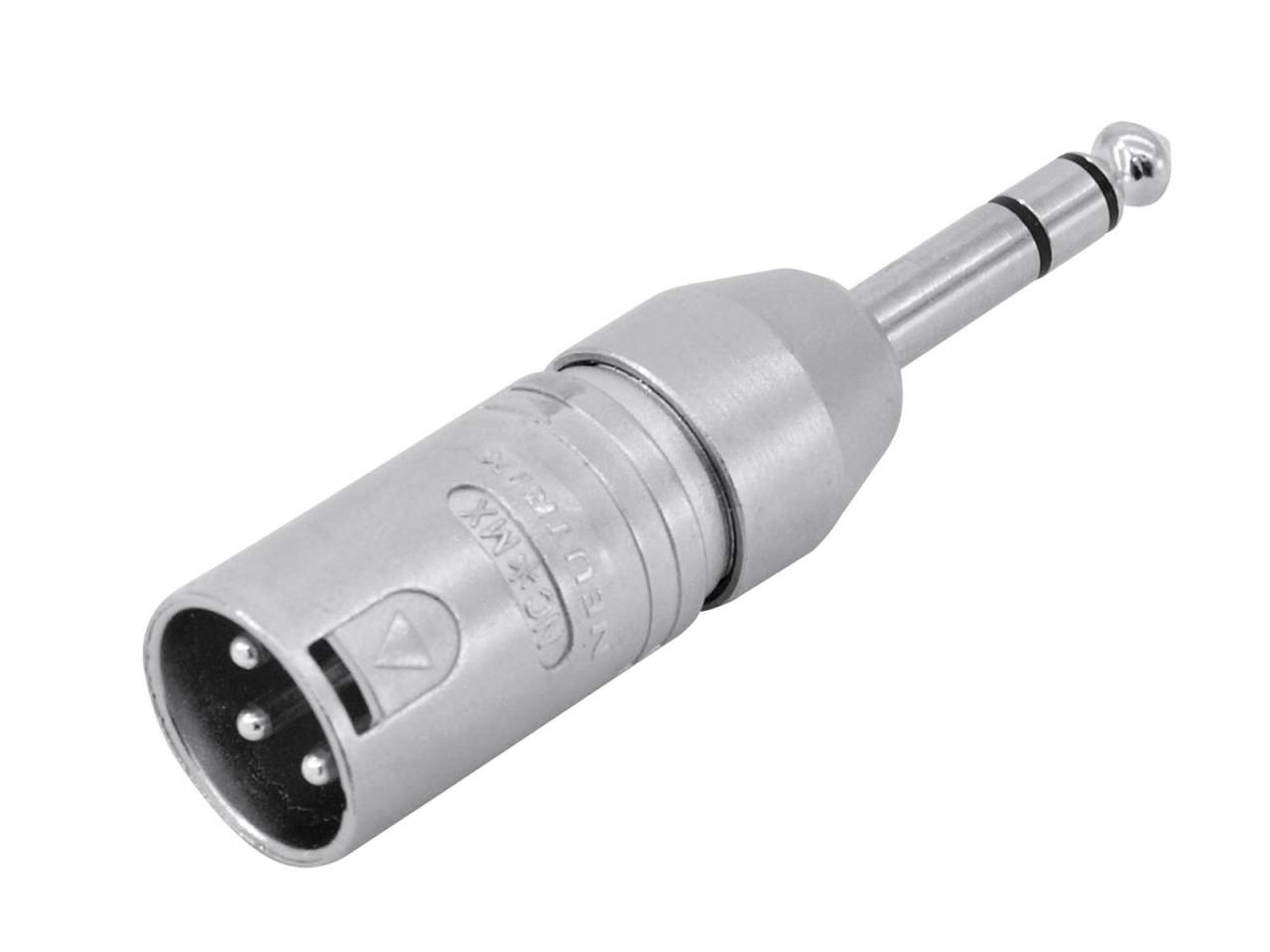 NEUTRIK Adapter XLR(M)/6,35 Klinke stereo NA3MP