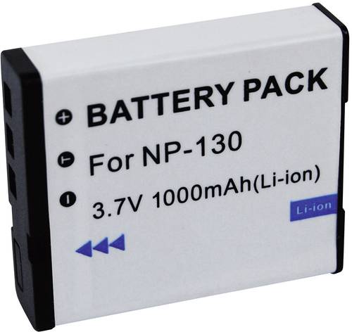 NP-130 Kamera-Akku ersetzt Original-Akku (Kamera) NP-130 3.7V 1000 mAh