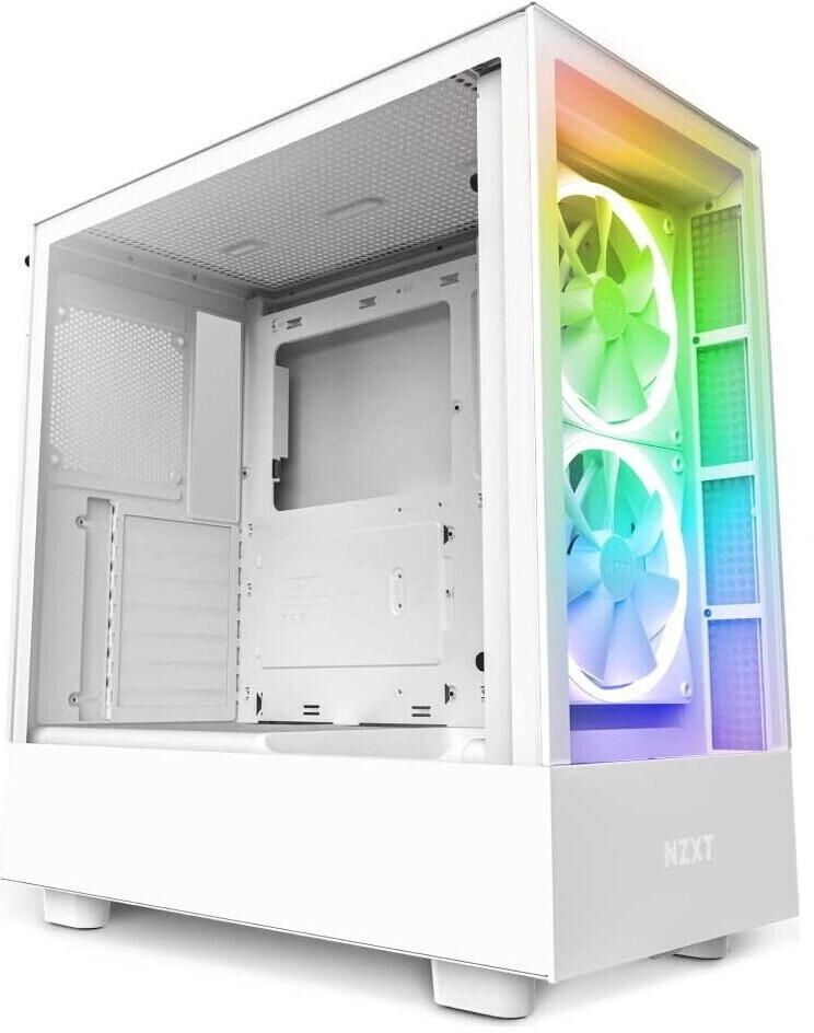 NZXT H series H5 Elite - Mid tower - E-ATX - Seitenteil mit Fenster (gehärtetes Glas)