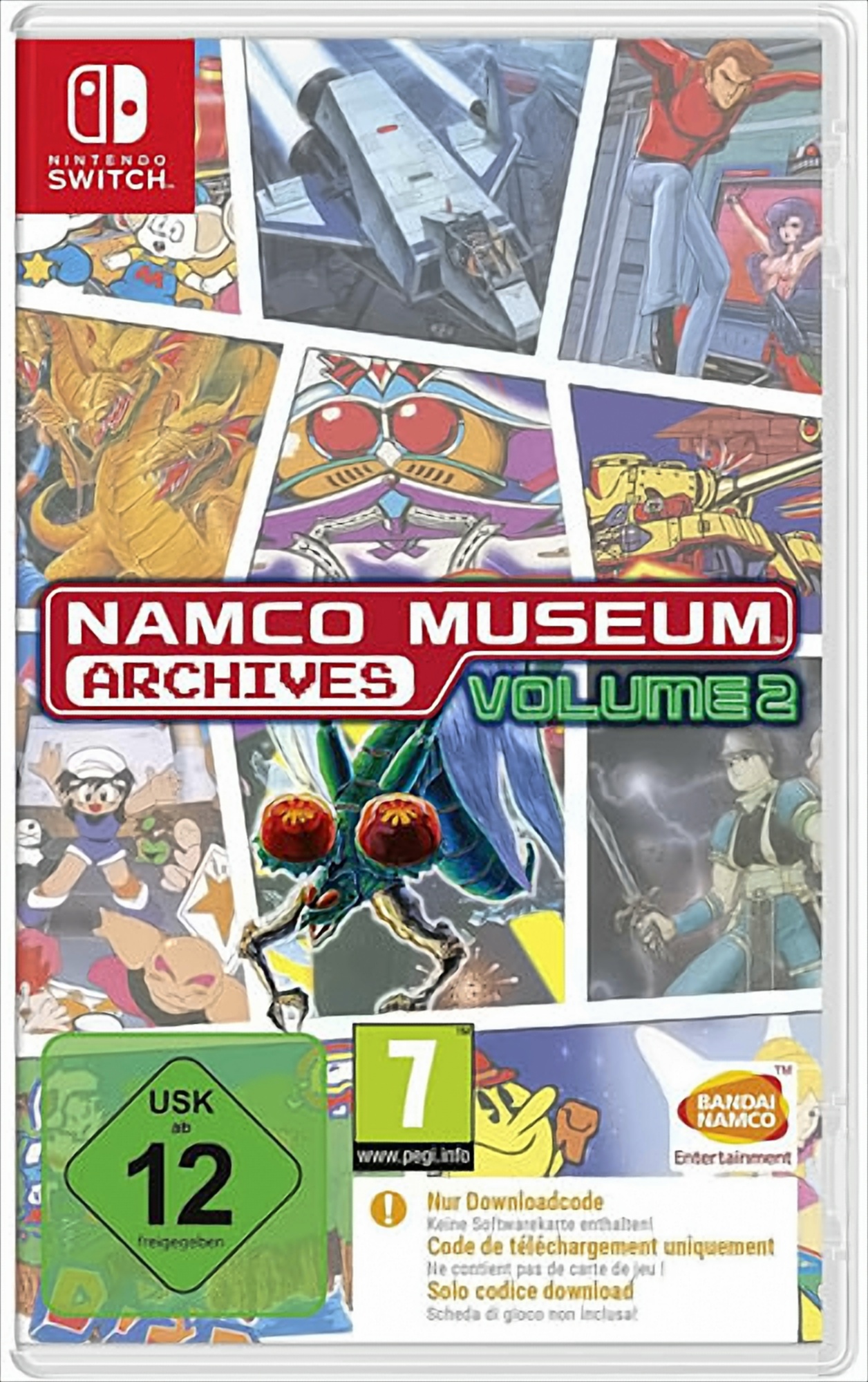 Namco Museum Archives Vol.2 Switch Code in a box Namco Museum Archives Vol.2 Switch Code in a box