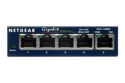 Netgear GS105GE 5-Port Gigabit Unmanaged Switch
