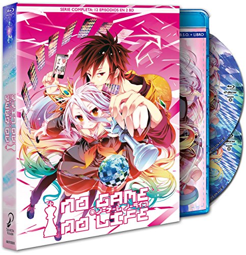 No Game, No Life (NO GAME NO LIFE - BLU RAY -, Spanien Import, siehe Details für Sprachen) von Selecta
