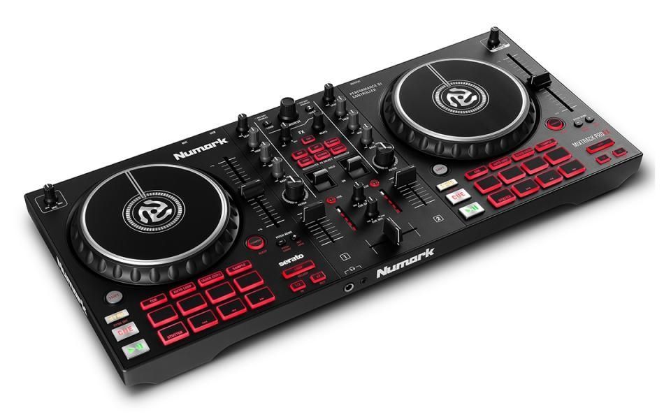Numark Mixtrack Pro FX 2-Deck DJ Controller mit dualen Paddel-Triggern