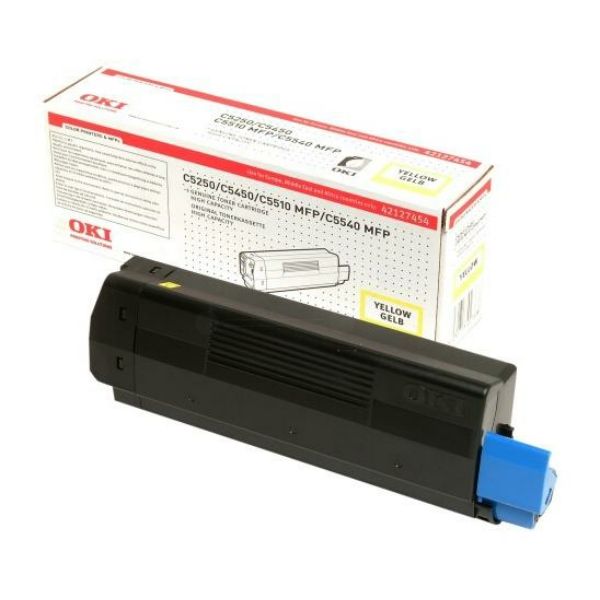 OKI 42127454 Original Toner gelb OKI 42127454 Original Toner gelb