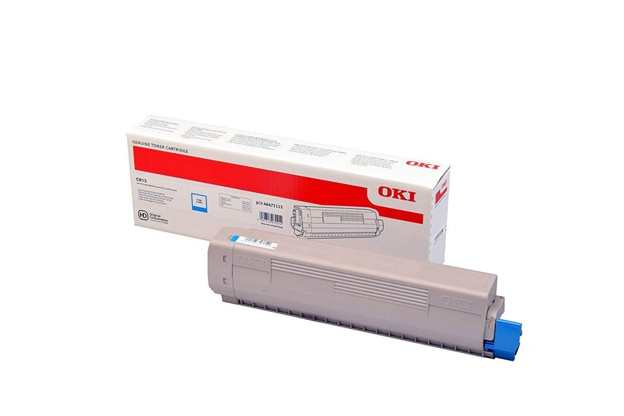 OKI Original Toner cyan 5.000 Seiten (46471115)