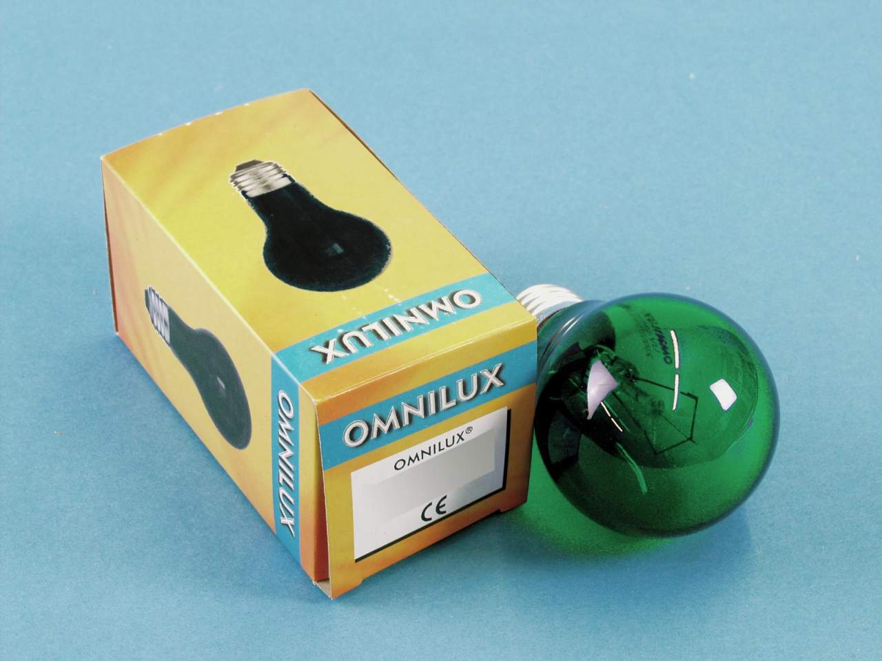 OMNILUX A19 230V/25W E-27 gr?n