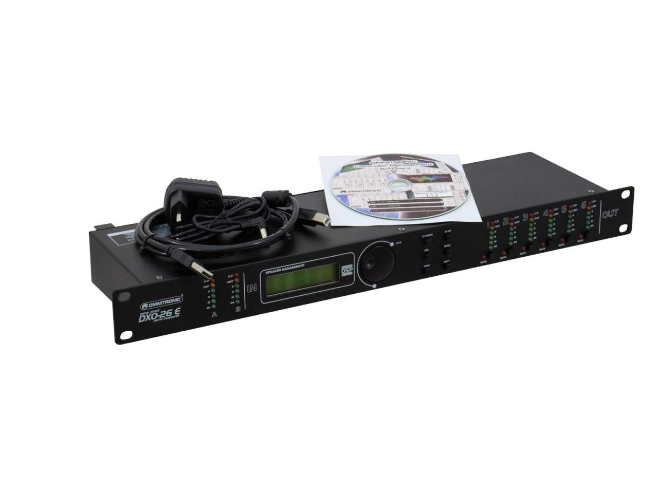 OMNITRONIC DXO-26E Digitaler Controller OMNITRONIC DXO-26E Digitaler Controller