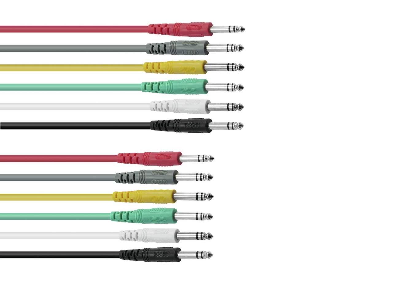 OMNITRONIC Klinkenkabel 6,3 Patchcord stereo 6x0,9m OMNITRONIC Klinkenkabel 6,3 Patchcord stereo 6x0,9m