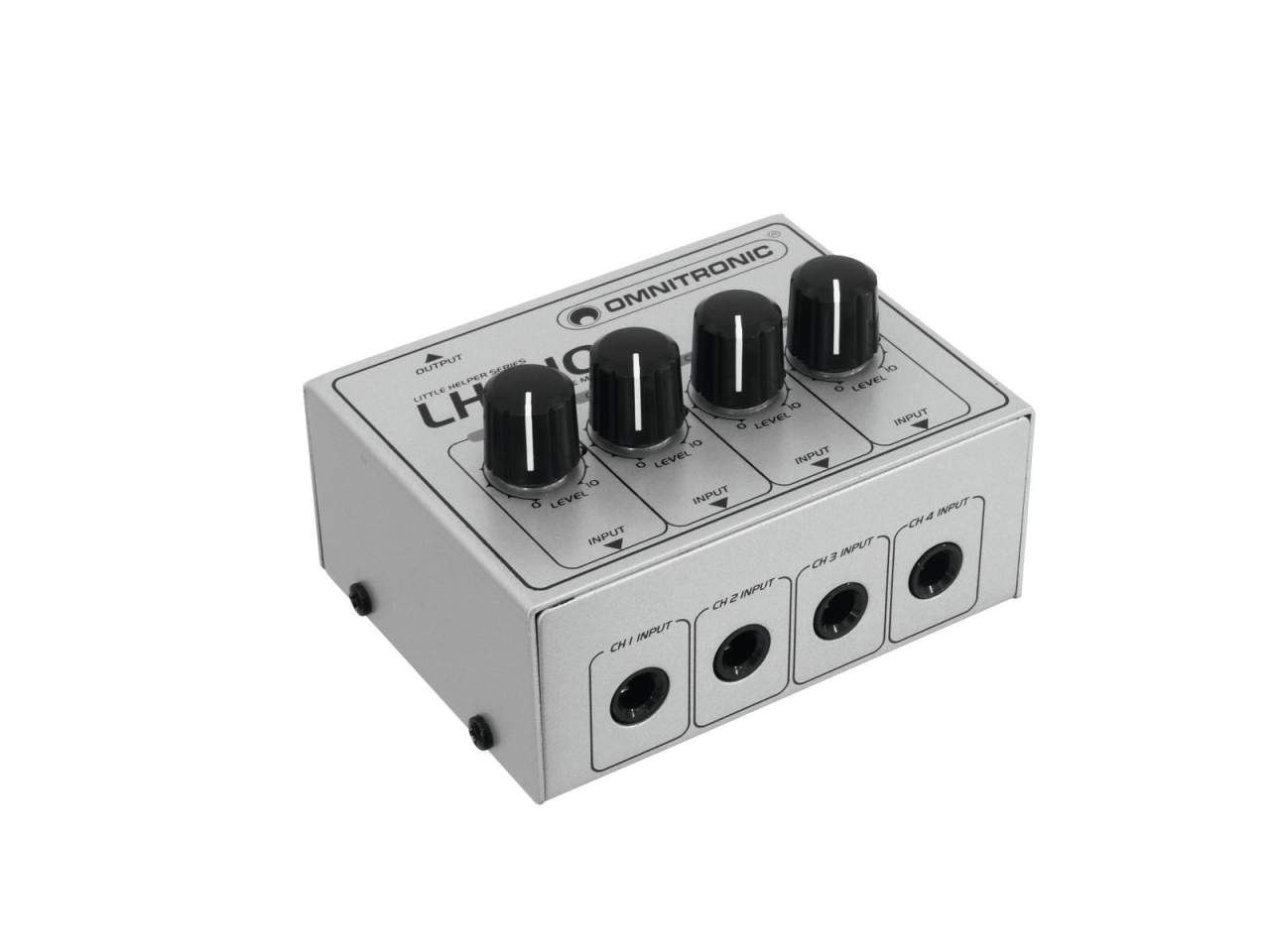OMNITRONIC LH-010 4-Kanal-Mixer passiv OMNITRONIC LH-010 4-Kanal-Mixer passiv