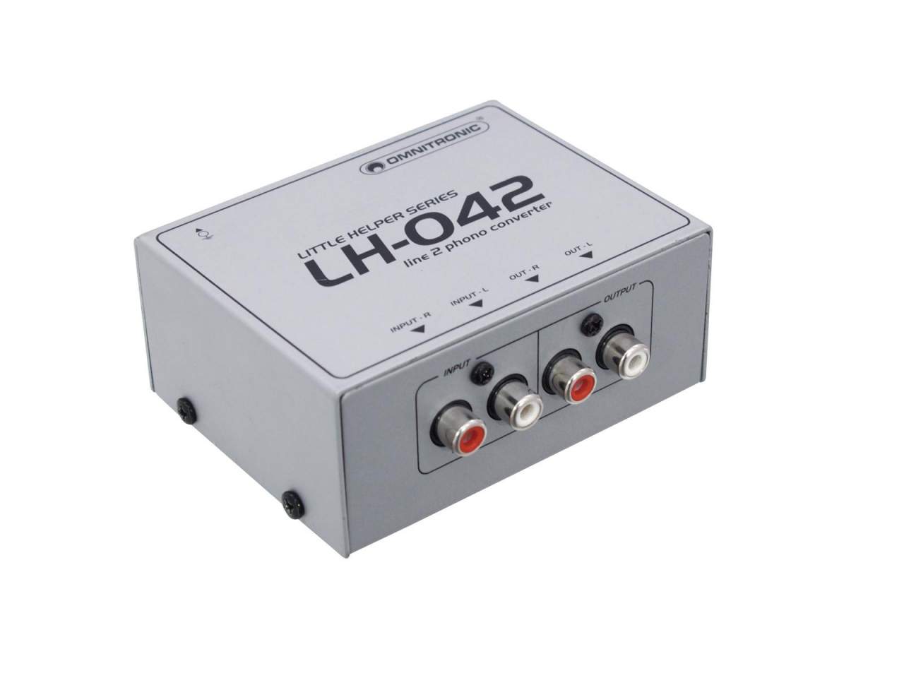 OMNITRONIC LH-042 Line/Phono-Wandler OMNITRONIC LH-042 Line/Phono-Wandler