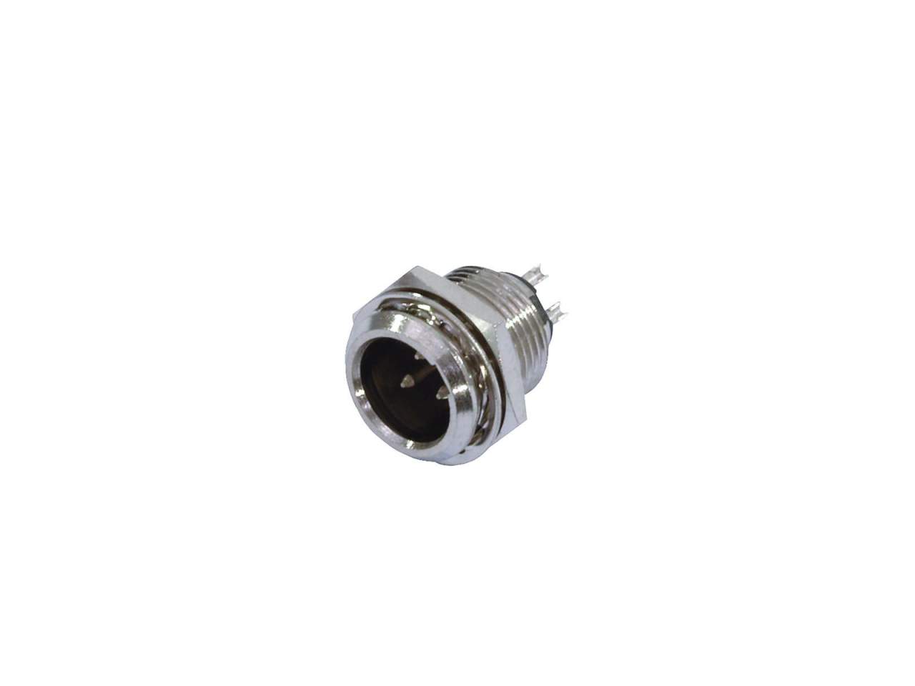 OMNITRONIC Mini XLR Einbaustecker 3pol OMNITRONIC Mini XLR Einbaustecker 3pol