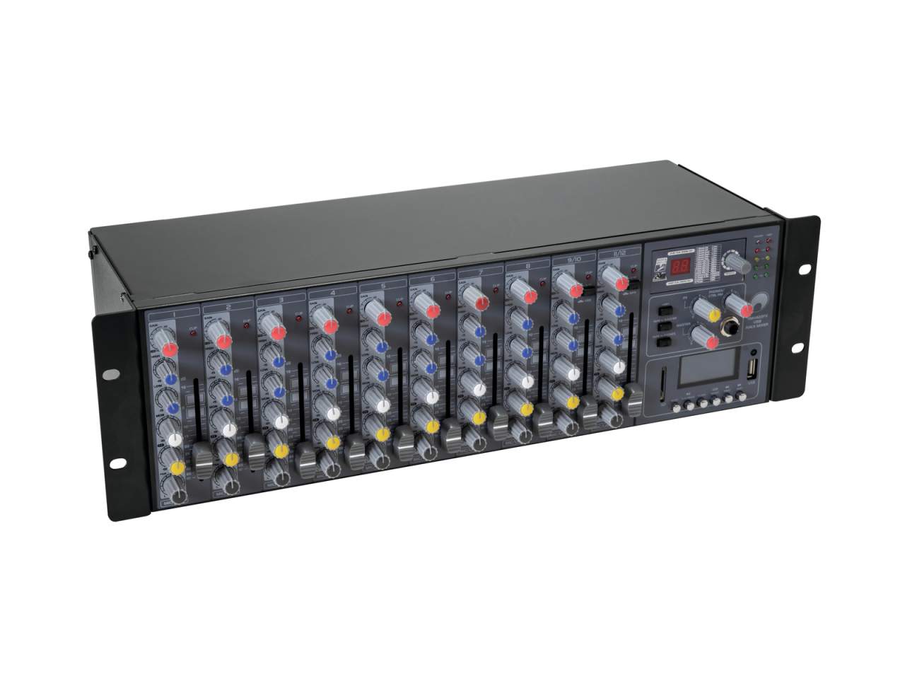 OMNITRONIC RM-1422FX USB Rack-Mixer OMNITRONIC RM-1422FX USB Rack-Mixer