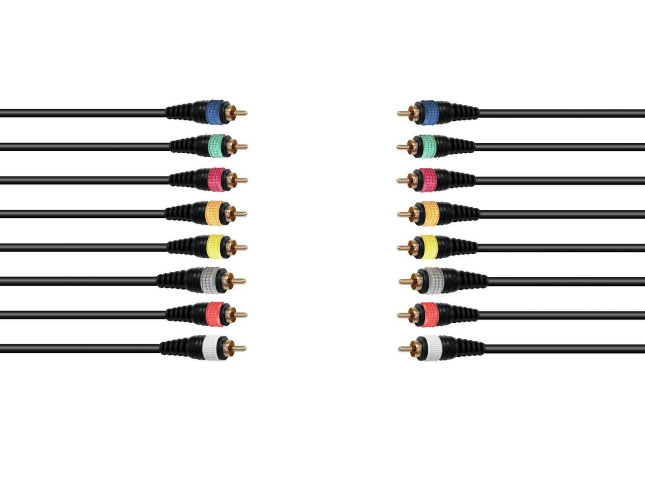 OMNITRONIC Snake-Kabel 8xCinch/8xCinch 15m OMNITRONIC Snake-Kabel 8xCinch/8xCinch 15m