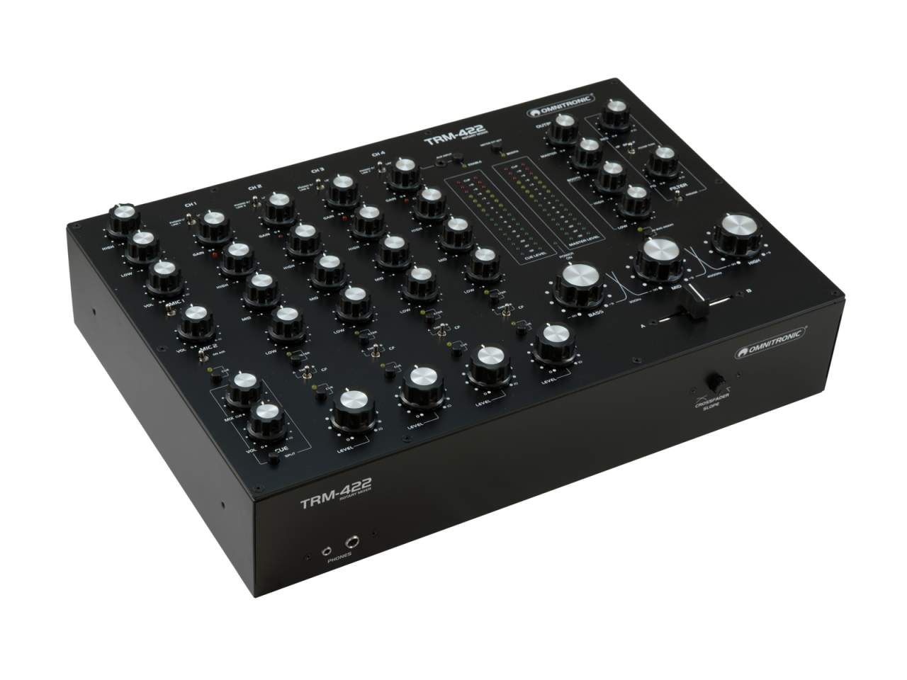 OMNITRONIC TRM-422 4-Kanal Rotary-Mixer OMNITRONIC TRM-422 4-Kanal Rotary-Mixer
