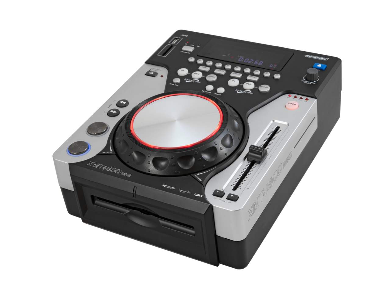 OMNITRONIC XMT-1400 MK2 Tabletop-CD-Player OMNITRONIC XMT-1400 MK2 Tabletop-CD-Player