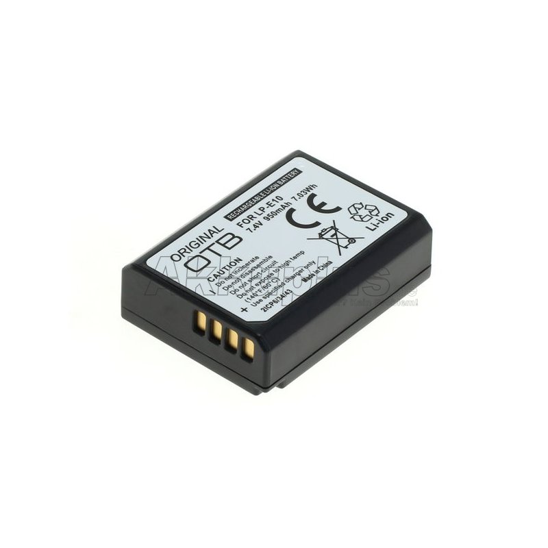 OTB - Ersatzakku kompatibel zu Canon LP-E10 - 7,4 Volt 950mAh Li-Ion