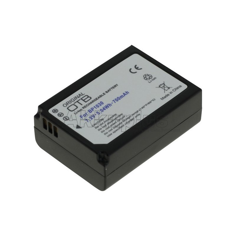 OTB - Ersatzakku kompatibel zu Samsung BP1030 / BP1130 - 7,4 Volt 800mAh Li-Ion