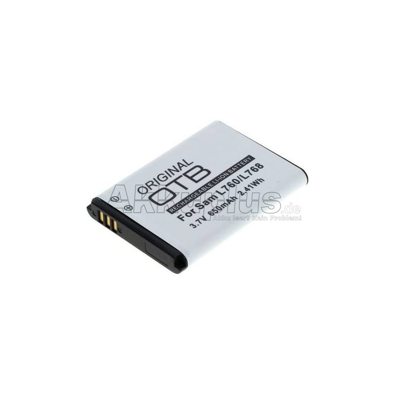 OTB - Ersatzakku kompatibel zu Samsung SGH-L760 - 3,7 Volt 650mAh Li-Ion