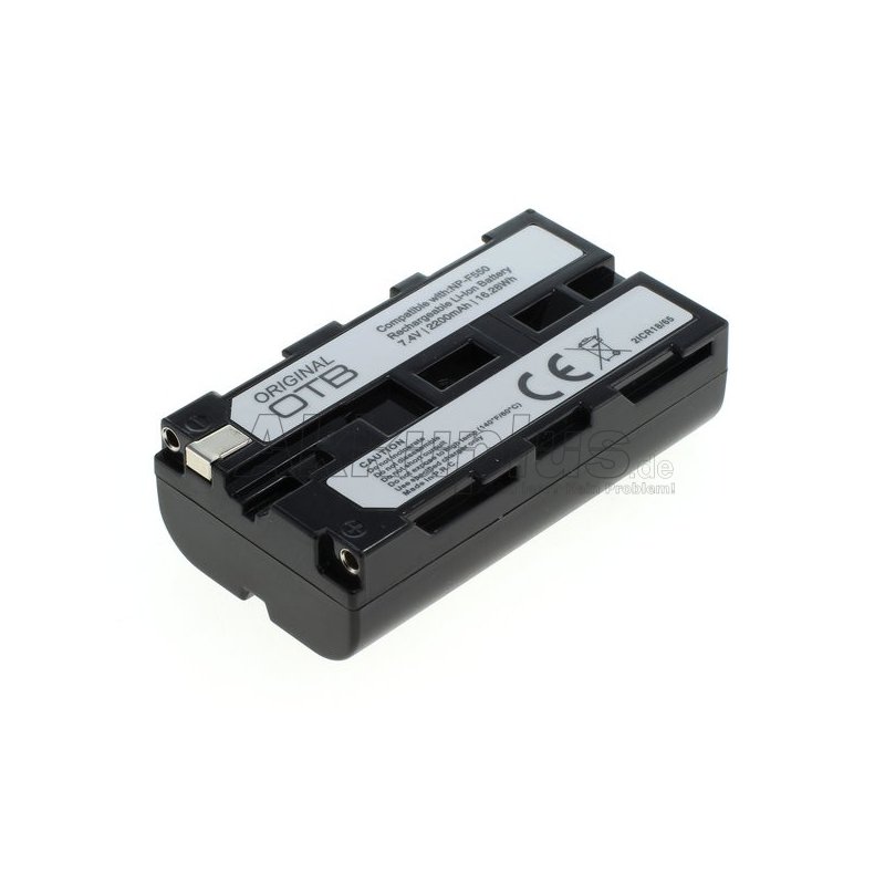 OTB - Ersatzakku kompatibel zu Sony NP-F550 - 7,4 Volt 2200mAh Li-Ion