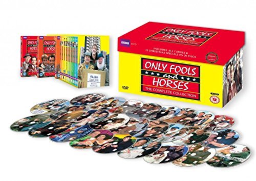 Only Fools And Horses Complete BBC TV Series All Episodes of Classic Comedy DVD Collection [26 Discs] Boxset - Season 1 , 2 , 3 , 4 , 5 , 6 , 7 + Christmas Specials by David Jason von Kullre