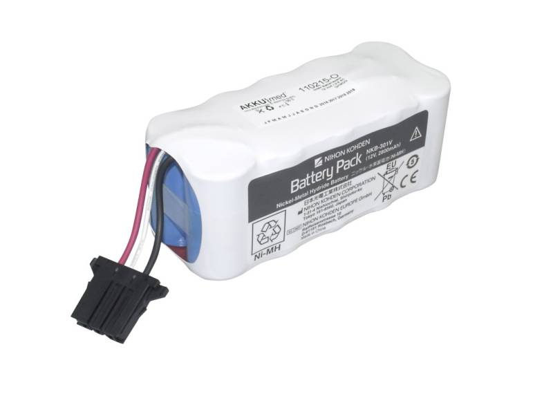 Original Akku für Nihon Kohden Defibrillator TEC5521 TEC5531