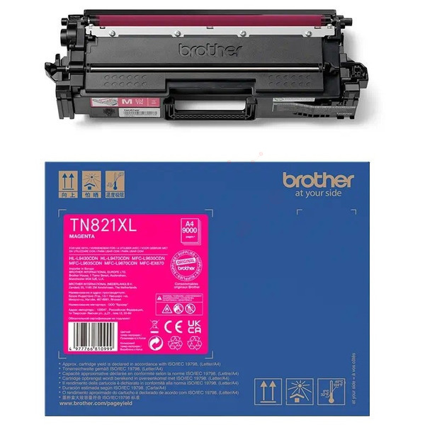 Original Brother TN821XLM Toner magenta Original Brother TN821XLM Toner magenta