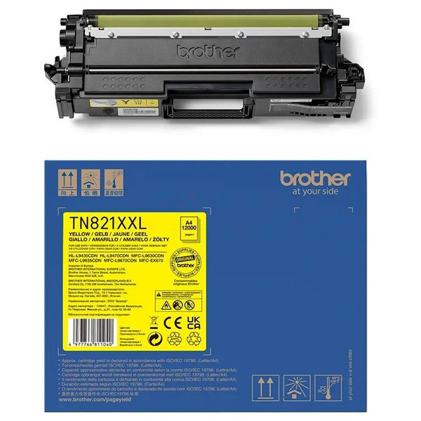 Original Brother TN821XXLY Toner gelb Original Brother TN821XXLY Toner gelb