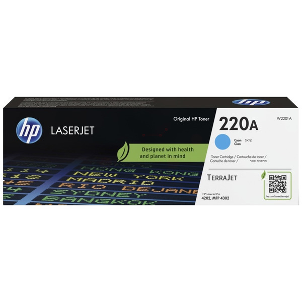 Original HP W2201A / 220A Toner cyan Original HP W2201A / 220A Toner cyan