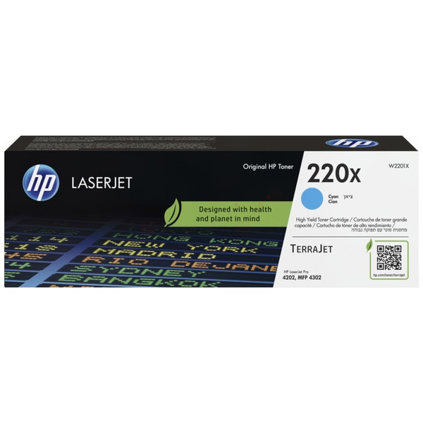 Original HP W2201X / 220X Toner cyan Original HP W2201X / 220X Toner cyan