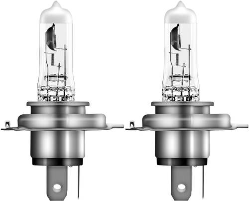 Osram Auto 64193NBS-HCB Halogen Leuchtmittel Night Breaker® Silver H4 60/55W 12V