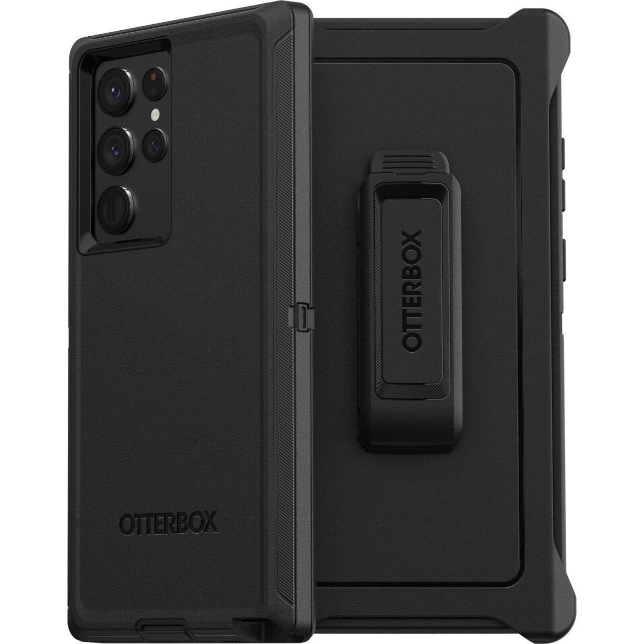 OtterBox Defender Series Schutzhülle für Galaxy S22 Ultra (Schwarz)