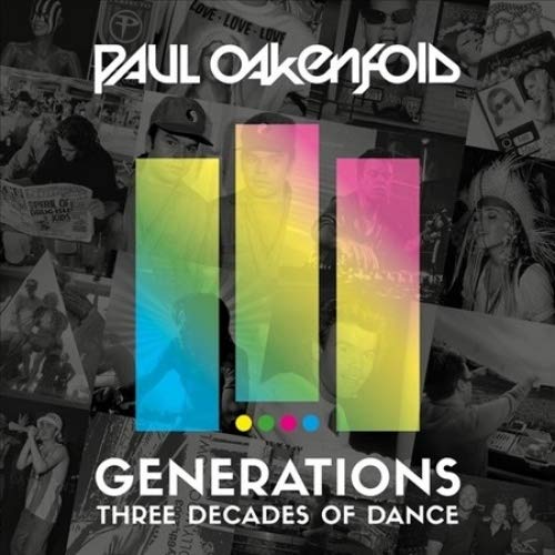 PAUL OAKENFOLD - GENERATIONS - THREE DECADES OF DANCE (1 CD)