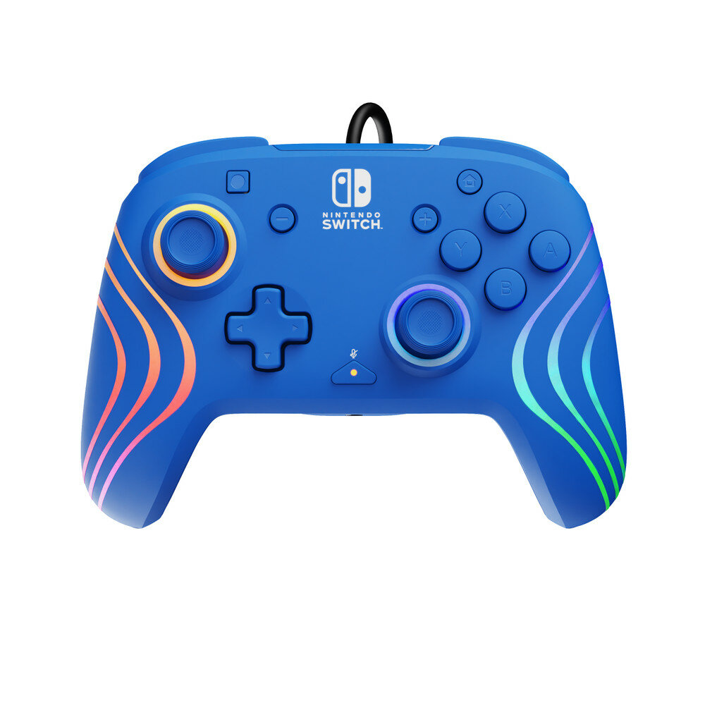 PDP Afterglow Wave Blau USB Gamepad Analog / Digital Nintendo Switch, Nintendo Switch OLED PDP Afterglow Wave Blau USB Gamepad Analog / Digital Nintendo Switch, Nintendo Switch OLED