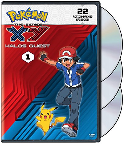 POKEMON THE SERIES: XY KALOS QUEST SET 1 - POKEMON THE SERIES: XY KALOS QUEST SET 1 (3 DVD)