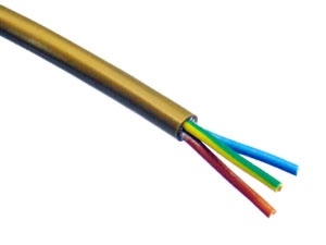 RAUTRONIC PVC-Schlauchleitung H03VV-F, 3G0,75, 50 m, gold RAUTRONIC PVC-Schlauchleitung H03VV-F, 3G0,75, 50 m, gold von Rautronic