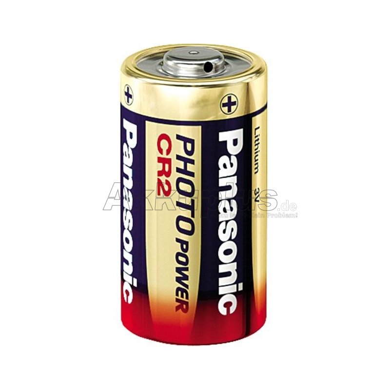 Panasconic - CR2 - 3 Volt 850mAh Lithium Batterie