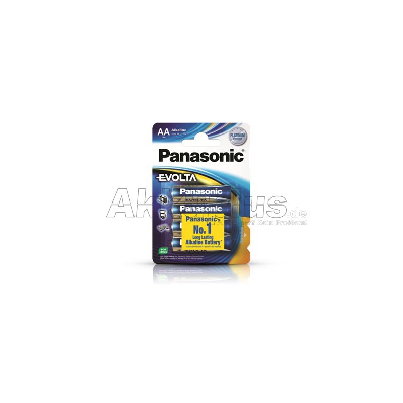 Panasonic - EVOLTA - LR6 / Mignon AA - 1,5 Volt Alkaline - 4er Blister