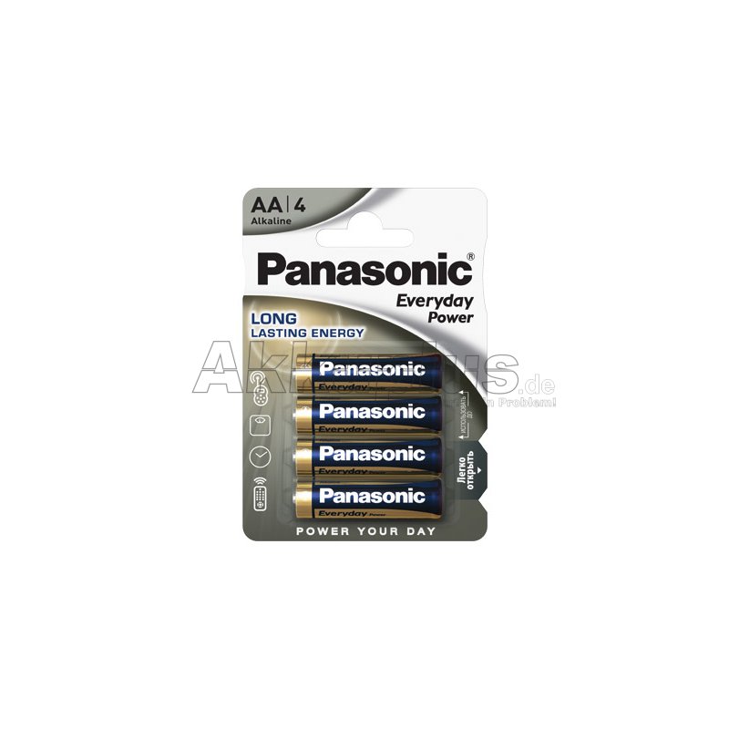 Panasonic - Everyday - Mignon AA LR6 - 4er Blister